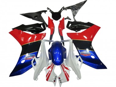 Carenados Moto Honda CBR600F 2011-2013 - Blanco Rojo Azul Negro Brillante Asequibles