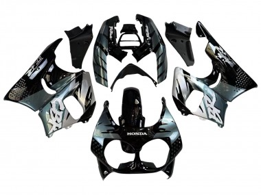 Carenados Moto Honda CBR900RR 893 1992-1993 - Plata Negro Brillante Asequibles