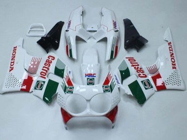 Carenados Moto Honda CBR900RR 893 1992-1993 - Blanco Rojo Verde Castrol HRC Asequibles