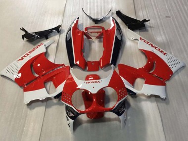 Carenados Moto Honda CBR900RR 893 1992-1993 - Blanco Rojo Negro Brillante Asequibles