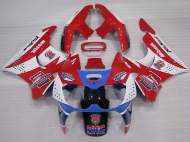 Carenados Moto Honda CBR900RR 893 1994-1995 - Blanco Rojo Azul Claro Motul Asequibles