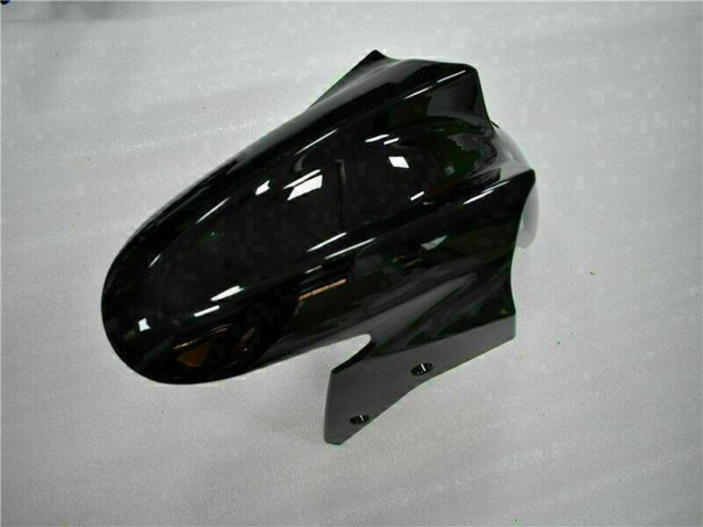 Carenados Moto Kawasaki EX250 2008-2012 - Negro Brillante Verde Asequibles