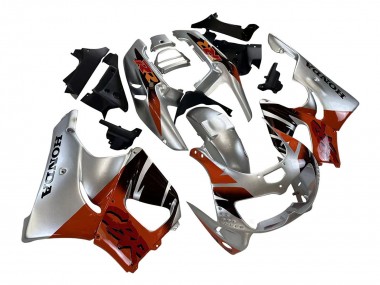 Carenados Moto Honda CBR900RR 893 1996-1997 - Plata Rojo Negro Brillante Asequibles