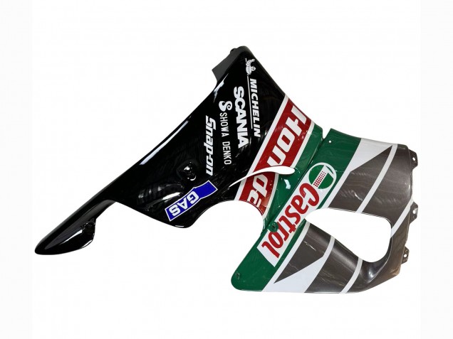 Carenados Moto Honda CBR900RR 893 1996-1997 - Blanco Verde Gris Negro Brillante Castrol Asequibles