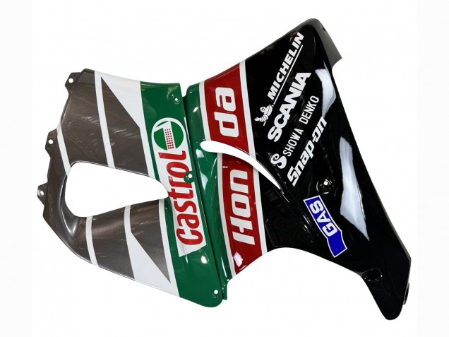 Carenados Moto Honda CBR900RR 893 1996-1997 - Blanco Verde Gris Negro Brillante Castrol Asequibles