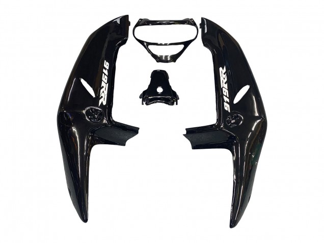 Carenados Moto Honda CBR900RR 919 1998-1999 - Negro Brillante Blanco Calcomanías Asequibles