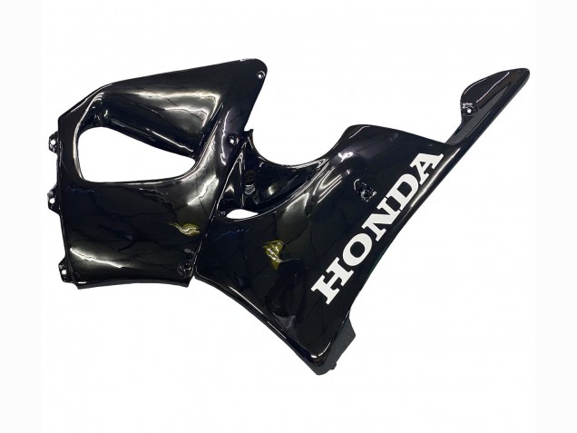 Carenados Moto Honda CBR900RR 919 1998-1999 - Negro Brillante Blanco Calcomanías Asequibles
