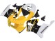 Carenados Moto Honda CBR900RR 919 1998-1999 - Blanco Amarillo Negro Brillante Asequibles