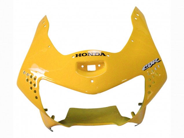 Carenados Moto Honda CBR900RR 919 1998-1999 - Blanco Amarillo Negro Brillante Asequibles