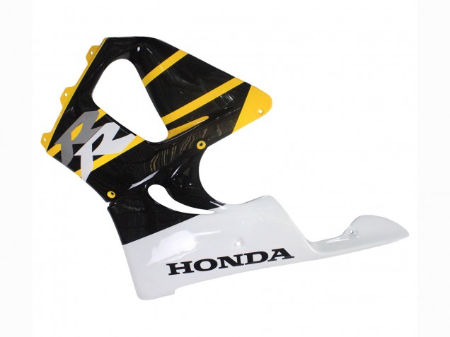 Carenados Moto Honda CBR900RR 919 1998-1999 - Blanco Amarillo Negro Brillante Asequibles