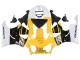 Carenados Moto Honda CBR900RR 919 1998-1999 - Blanco Amarillo Negro Brillante Asequibles