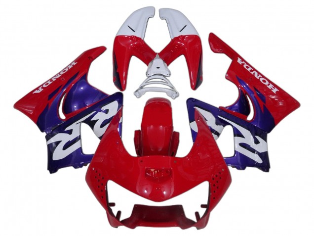 Carenado Moto Honda CBR900RR 919 1998-1999 - Blanco Rojo Azul Asequibles