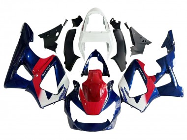 Carenado Moto Honda CBR900RR 929 2000-2001 - Blanco Rojo Azul Asequibles