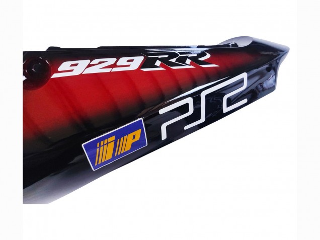 Carenados Moto Honda CBR900RR 929 2000-2001 - Rojo Blanco Negro Brillante PlayStation 2 Asequibles