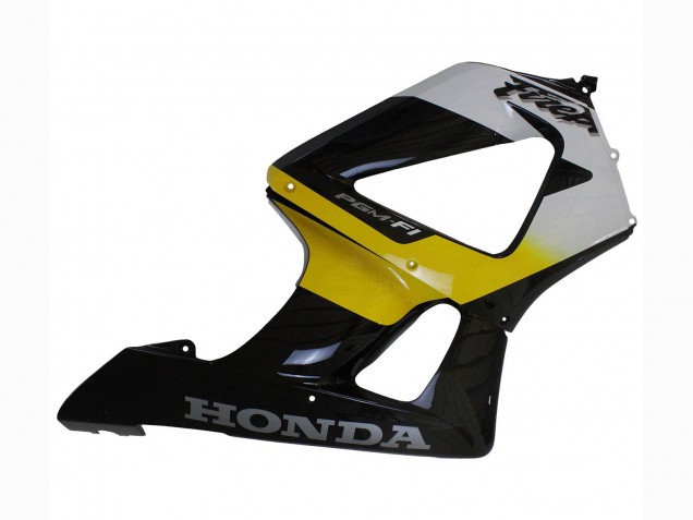Carenados Moto Honda CBR900RR 929 2000-2001 - Blanco Amarillo Negro Brillante Asequibles