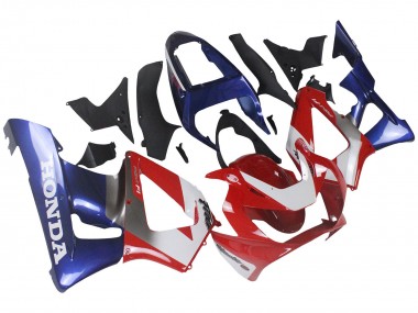 Carenados Moto Honda CBR900RR 929 2000-2001 - Plata Rojo Azul Asequibles