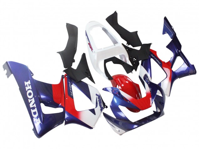 Carenados Moto Honda CBR900RR 929 2000-2001 - Blanco Rojo Azul Asequibles
