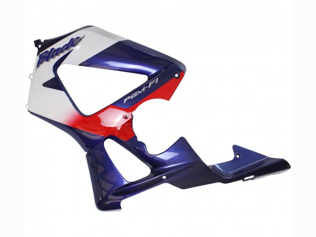Carenados Moto Honda CBR900RR 929 2000-2001 - Blanco Rojo Azul Asequibles