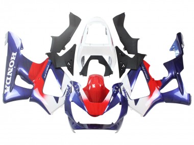 Carenados Moto Honda CBR900RR 929 2000-2001 - Blanco Rojo Azul Asequibles