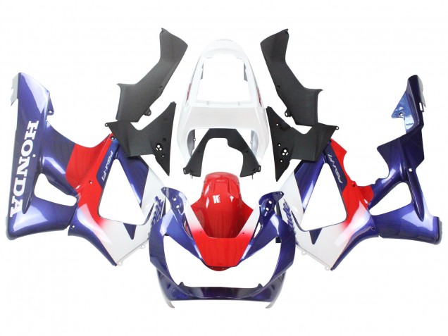 Carenados Moto Honda CBR900RR 929 2000-2001 - Blanco Rojo Azul Asequibles