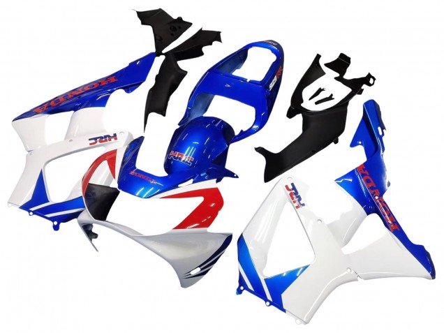 Carenados Moto Honda CBR900RR 929 2000-2001 - Blanco Azul Rojo HRC Asequibles