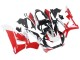 Carenados Moto Honda CBR900RR 929 2000-2001 - Blanco Rojo Negro Brillante Carrera Asequibles