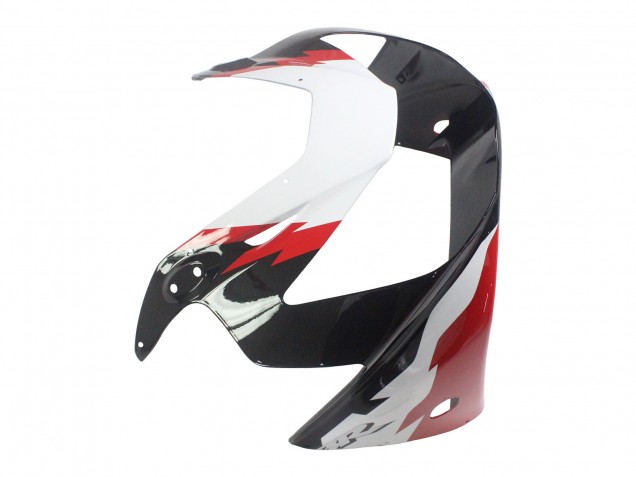 Carenados Moto Honda CBR900RR 929 2000-2001 - Blanco Rojo Negro Brillante Carrera Asequibles
