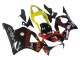 Carenados Moto Honda CBR900RR 954 2002-2003 - Amarillo Rojo Negro Brillante Repsol Rossi Asequibles