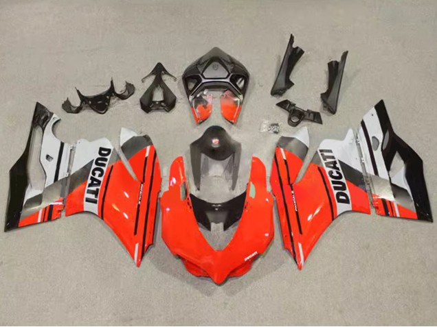 Carenados Moto Ducati Panigale 899/1199 2011-2014 - Rojo Gris Negro Asequibles