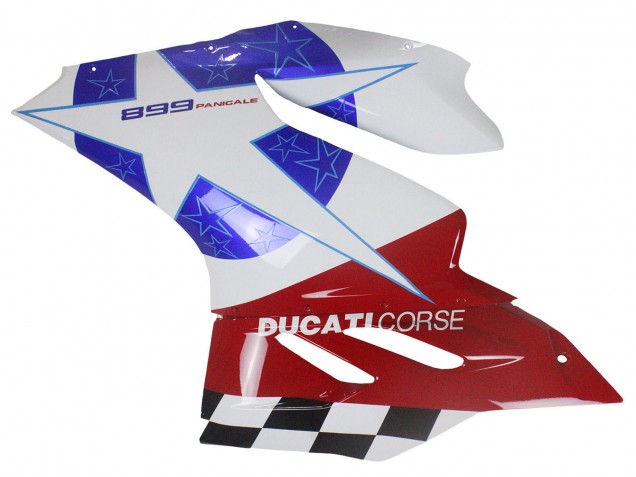 Carenados Moto Ducati Panigale 899 2011-2014 - Blanco Azul Rojo Negro Asequibles