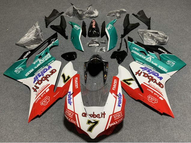 Carenados Moto Ducati Panigale 899/1199 2011-2014 - Blanco Rojo Verde Negro Brillante Avis Valsir 7 Asequibles