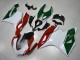Carenados Moto Ducati Panigale 899 2011-2014 - Blanco Rojo Verde Oscuro Asequibles