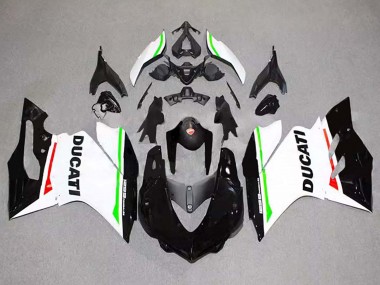 Carenados Moto Ducati 1299 2015-2020 - Blanco Rojo Verde Negro Brillante Asequibles
