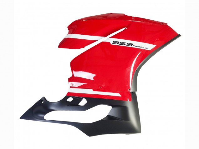 Carenados Moto Ducati 959 2015-2020 - Rojo Negro Mate Asequibles