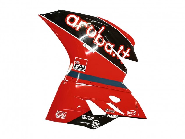 Carenados Moto Ducati 959/1299 2015-2020 - Rojo Negro Brillante Fiamm Asequibles