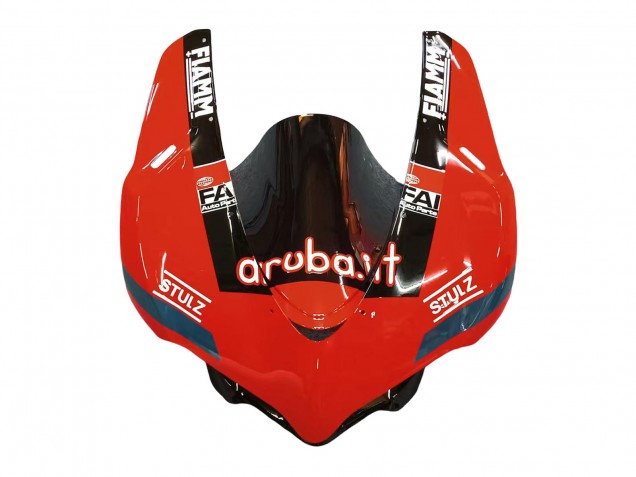 Carenados Moto Ducati 959/1299 2015-2020 - Rojo Negro Brillante Fiamm Asequibles