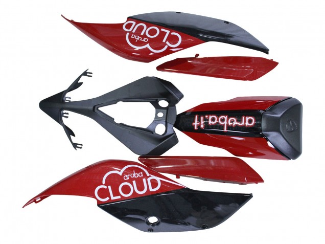 Carenados Moto Ducati 959/1299 2015-2020 - Blanco Rojo Negro Aruba 7 Asequibles