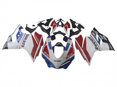 Carenados Moto Ducati 1299 2015-2020 - Blanco Rojo Azul Negro Mate Unibat Flex-Box Asequibles