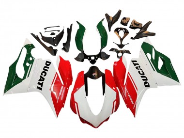 Carenados Moto Ducati 1299 2015-2020 - Blanco Rojo Verde Negro Mate Asequibles