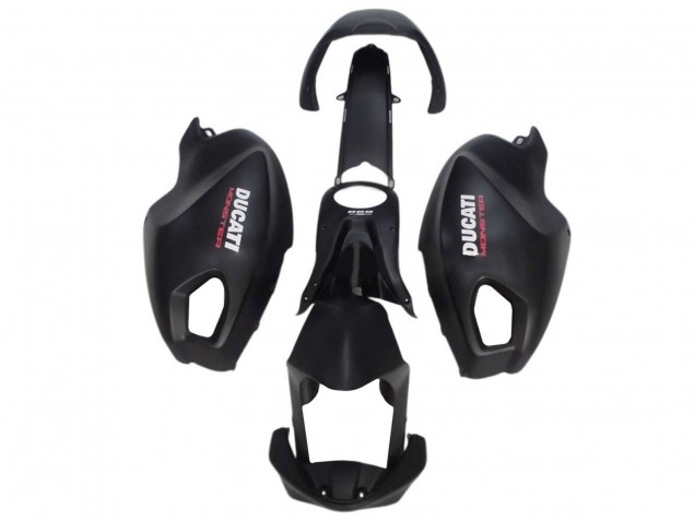 Carenados Moto Ducati Monster 696 796 1100 1100S 2008-2012 - Negro Mate Asequibles