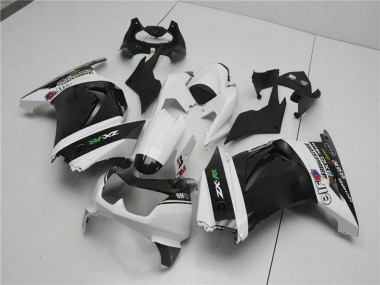 Carenados Moto Kawasaki EX250 2008-2012 - Blanco Negro Verde Asequibles