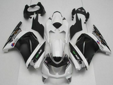 Carenados Moto Kawasaki EX250 2008-2012 - Blanco Negro Verde Asequibles