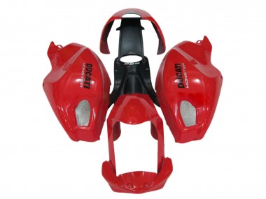 Carenado Moto Ducati Monster 696 796 1100 1100S 2008-2012 - Rojo Asequibles