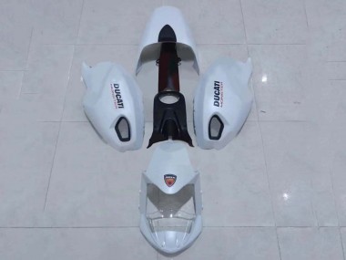 Carenado Moto Ducati Monster 696 796 1100 1100S 2008-2012 - Blanco Asequibles