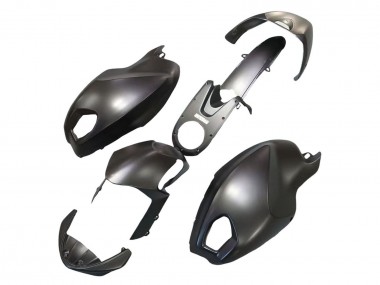Carenado Moto Ducati Monster 696 796 1100 1100S 2008-2012 - Negro Mate Asequibles