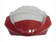 Carenados Moto Ducati Monster 696 796 1100 1100S 2008-2012 - Rojo Blanco Asequibles
