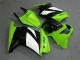 Carenados Moto Kawasaki EX250 2008-2012 - Verde Blanco Negro Asequibles