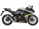 Carenados Moto Honda CBR500R 2022-2023 - Plata Amarillo Negro Brillante Asequibles