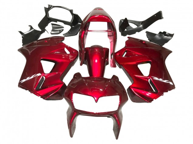 Carenados Moto Honda VFR 800 1998-2001 - Rojo Asequibles