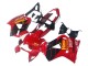 Carenados Moto Honda VFR 800 1998-2001 - Rojo Blanco Negro Brillante Vimto Asequibles